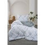 ETE HOMETEX TEK KİŞİLİK LÜX WELSOFT YORGAN SETİ YANSIMA GRİ155X215CM 8696474232010